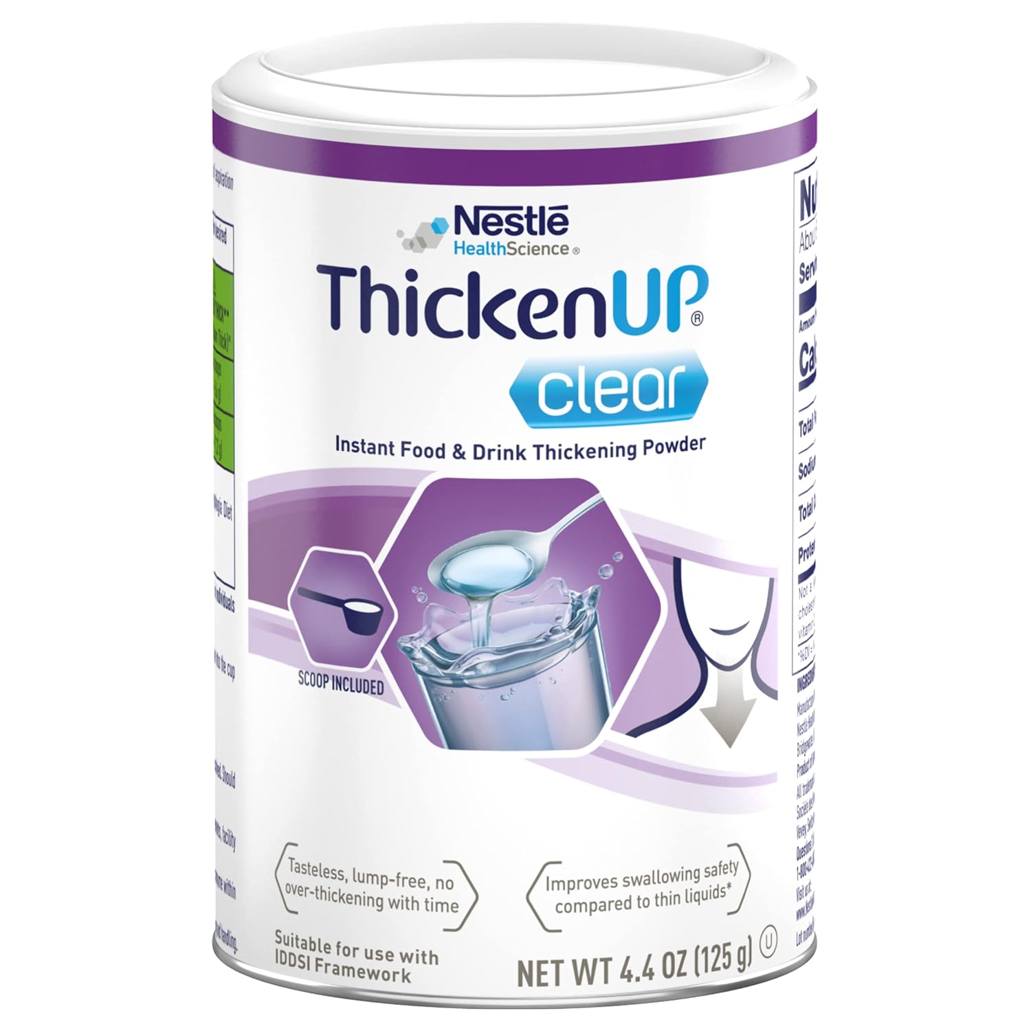Thicken Up Clear Instant Food & Drink Thickener, Tasteless & Odorless Thickener Review DysphagiaLiving