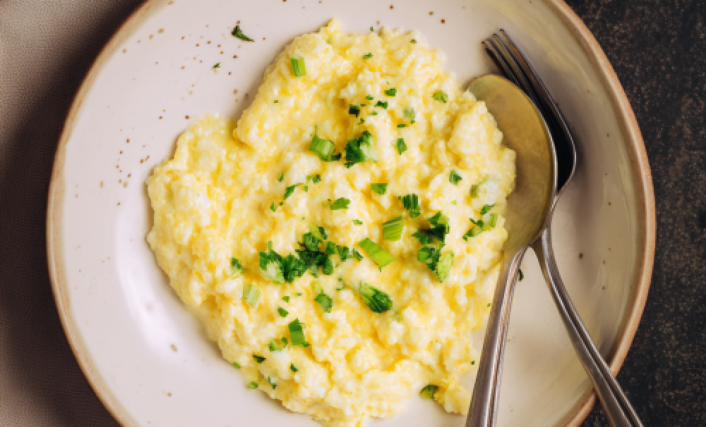 (IDDSI Level 3) Soft Scrambled Egg With Milk and Cheese Recipe